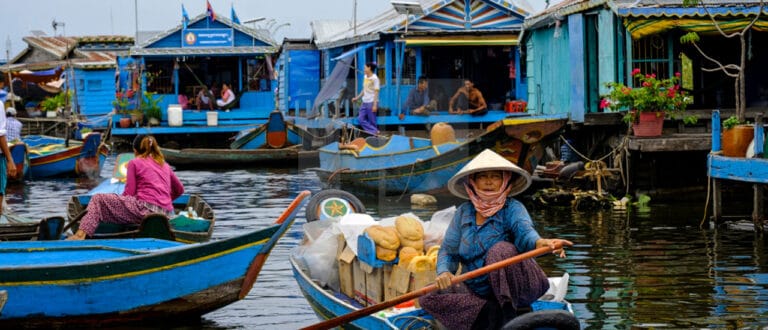 Floating Market at Kampong Phluk